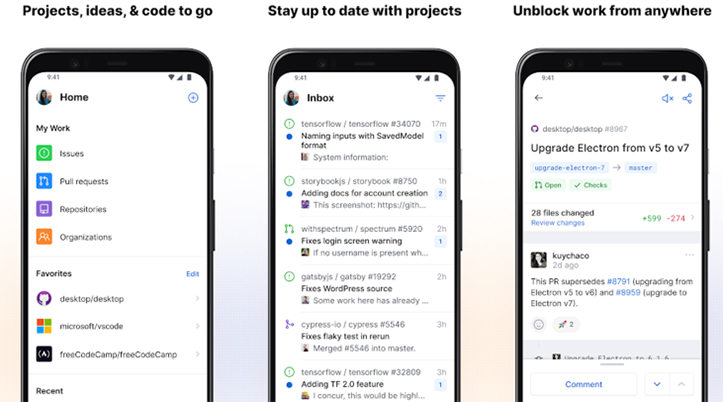 Github ios. Проект мобильного приложения GITHUB