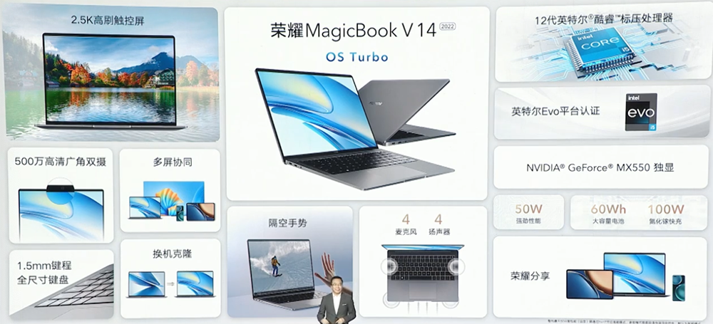Honor MagicBook V14 2022