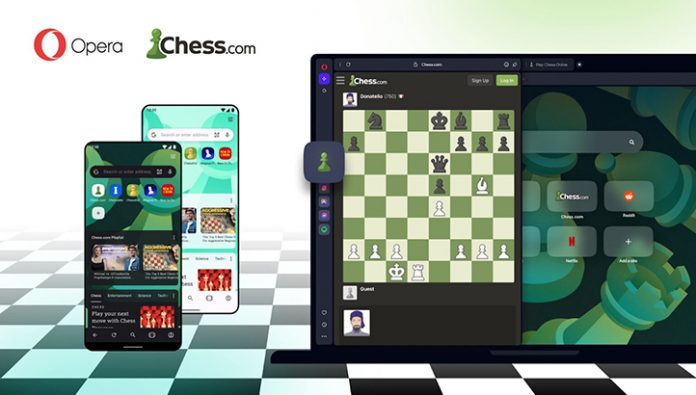 Opera Chess.com