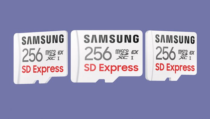 Samsung SD Express microSD