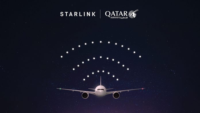 Boeing 777 Starlink