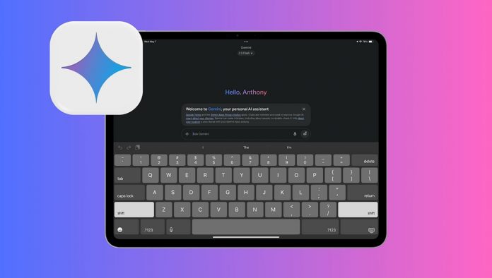 Google Gemini iPad