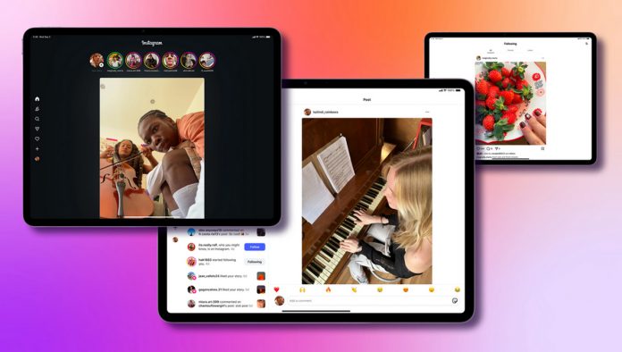 Instagram iPad