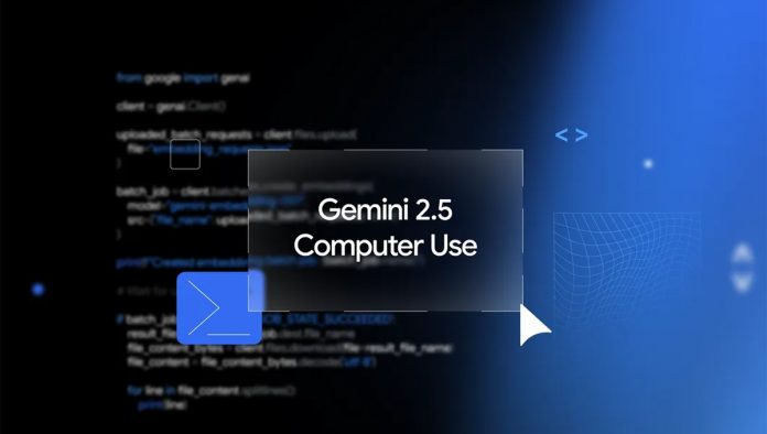 Gemini 2.5 Computer Use