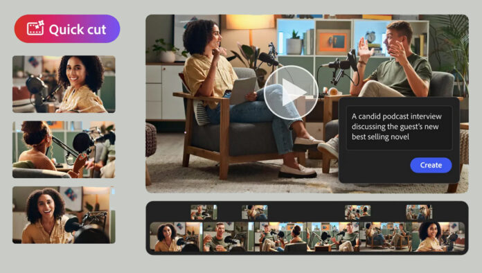 Adobe Firefly Quick Cut