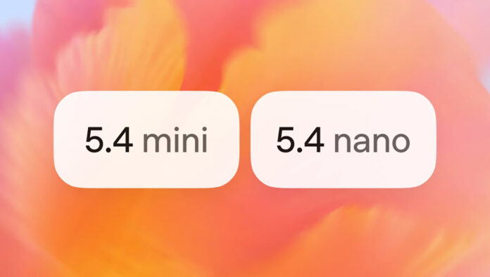 GPT-5.4 mini GPT-5.4 nano