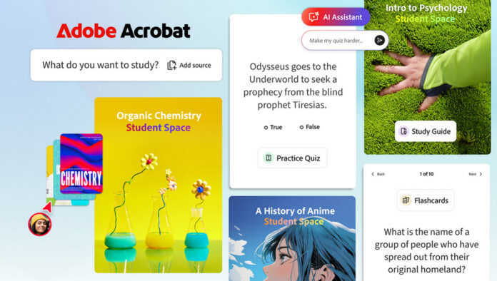 Adobe Acrobat Student Spaces