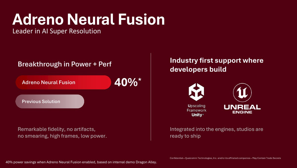 Adreno Neural Fusion