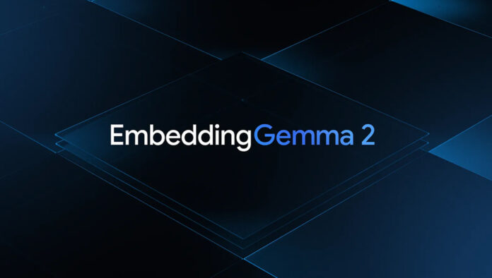Google EmbeddingGemma 2